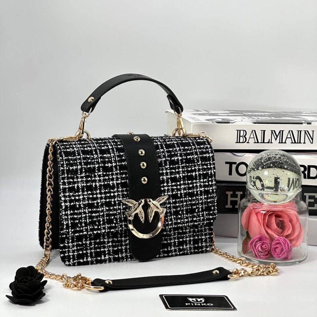 Pinko Love Icon Tweed Torbica