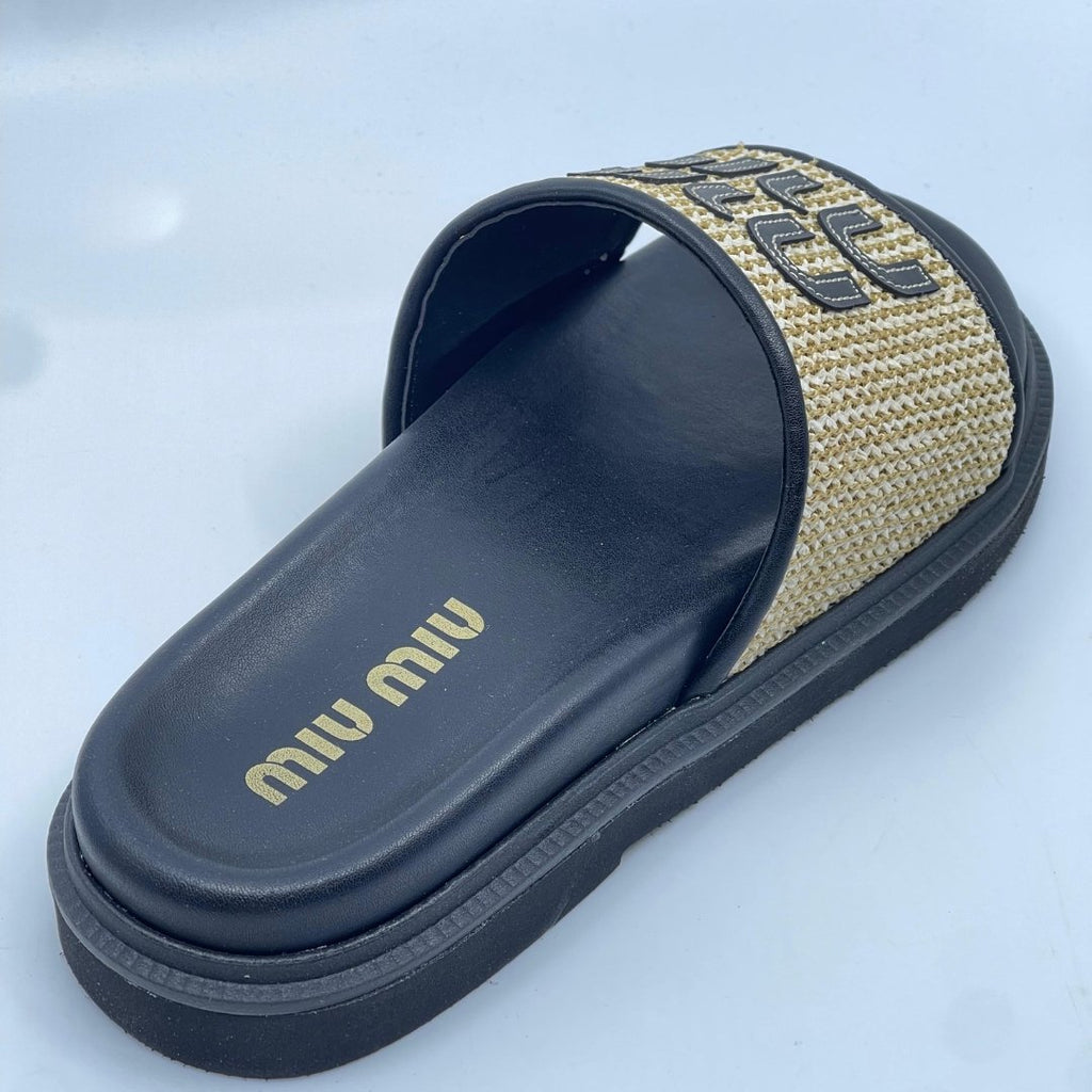 Miu Miu Raffia Natikače