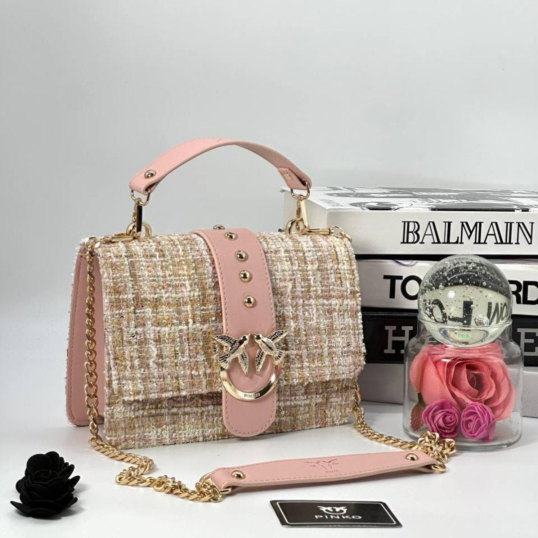Pinko Love Icon Tweed Torbica