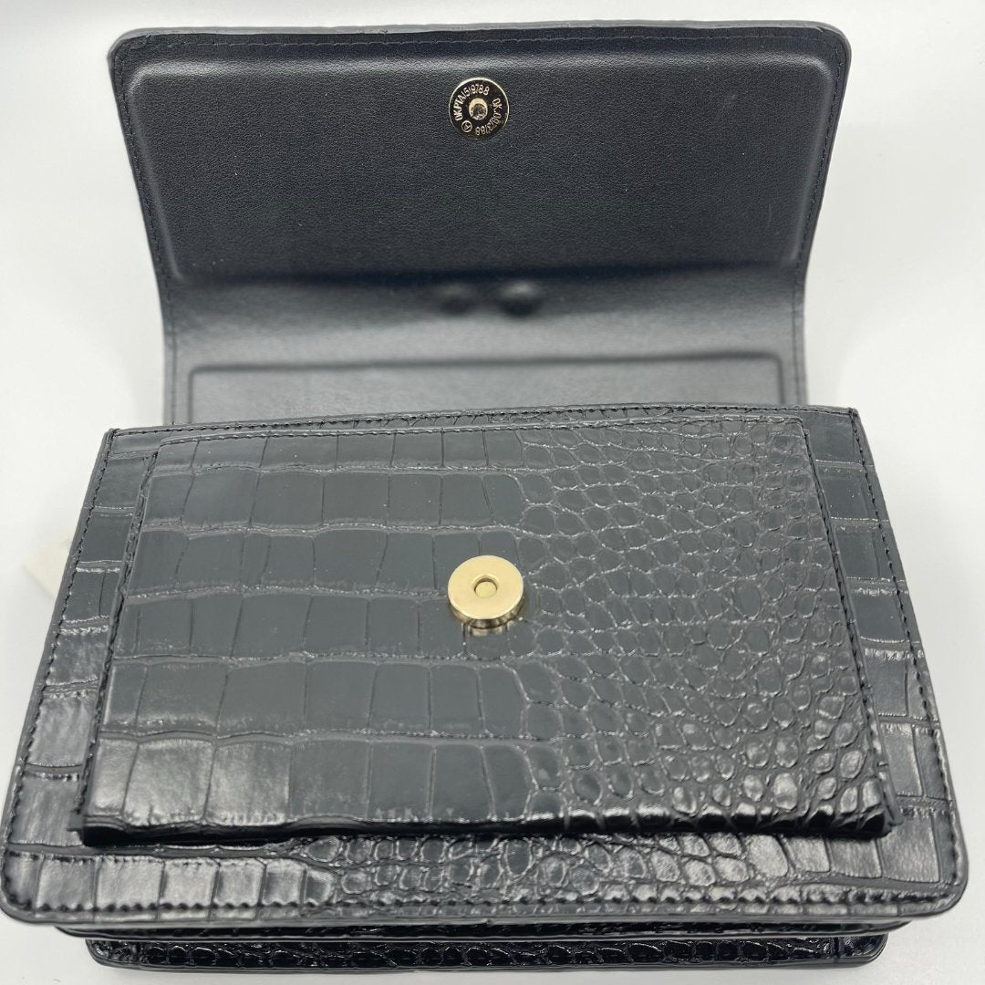 Saint Laurent Sunset Medium in Crocodile Torbica