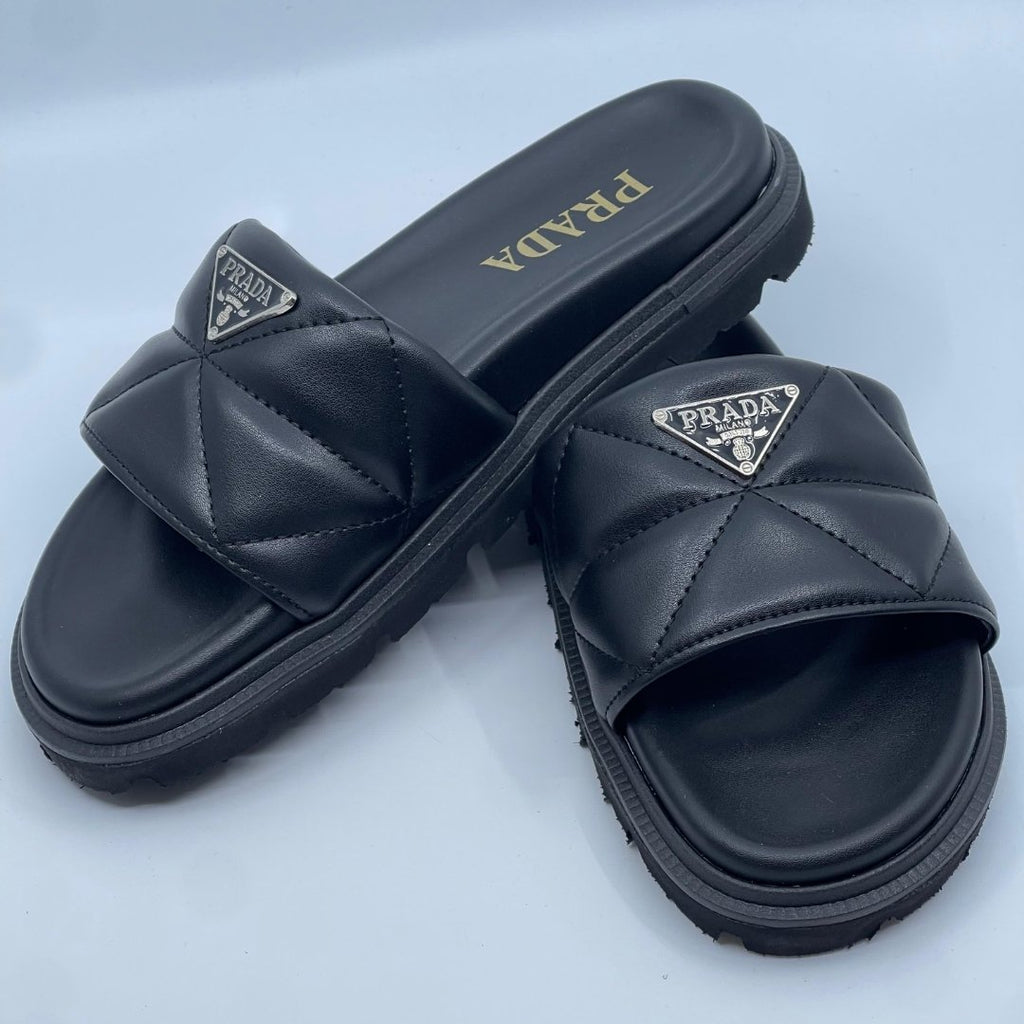 Prada Nappa Quilted Natikače