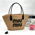 Miu Miu Straw Basket Torbica