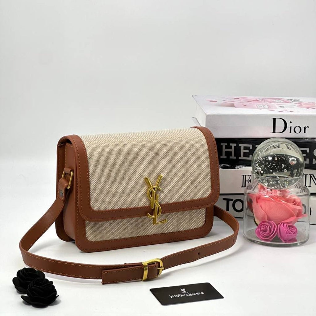 Saint Laurent Solférino platnena torbica V2