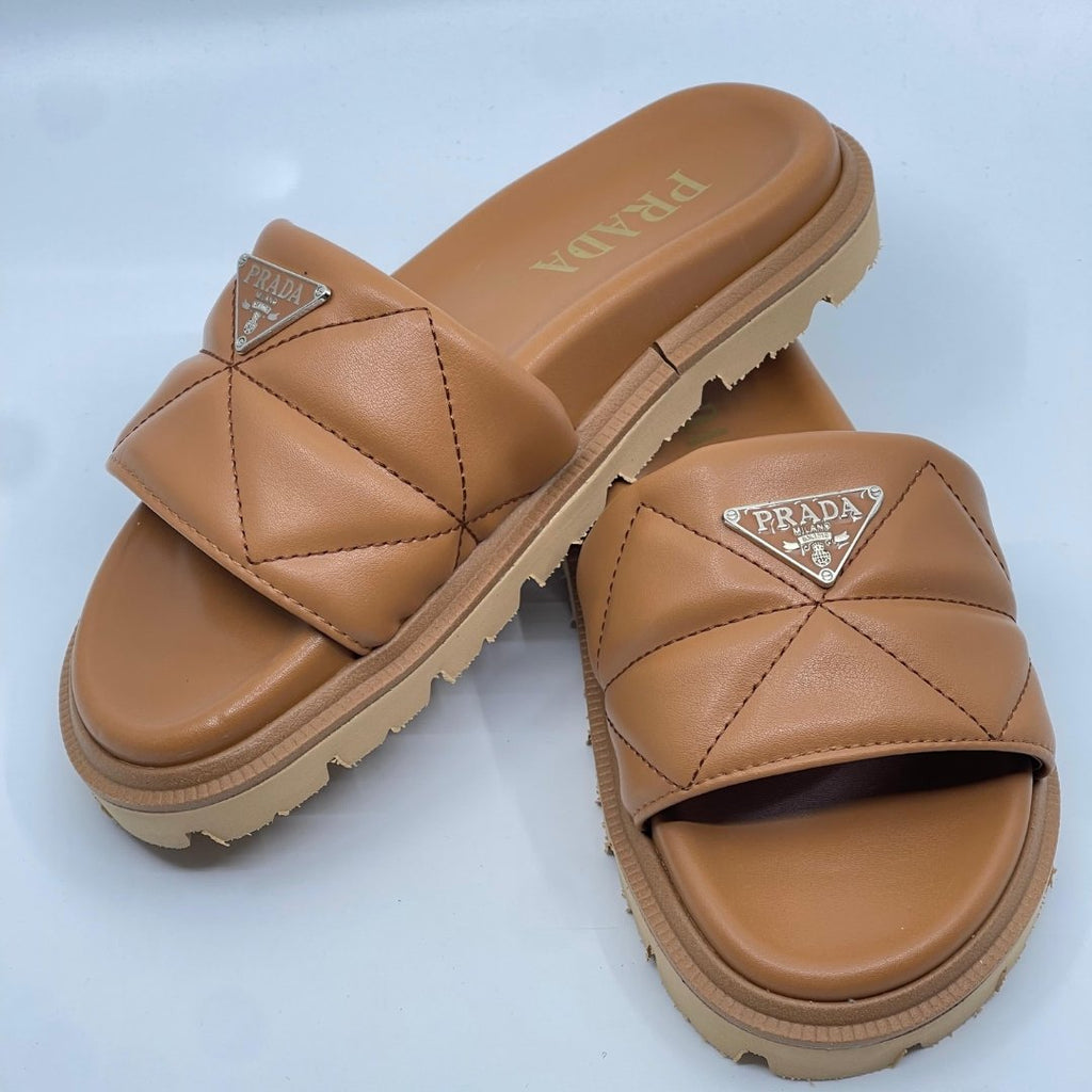 Prada Nappa Quilted Natikače