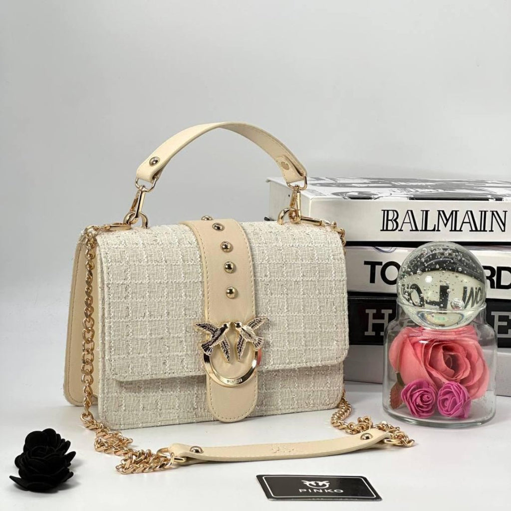 Pinko Love Icon Tweed Torbica